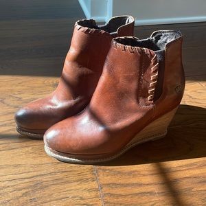 Ariat slip on booties